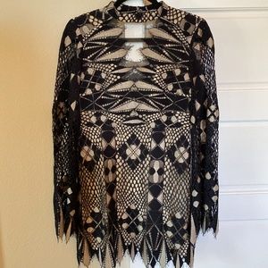 Free People Long Sleeve Lace Dress